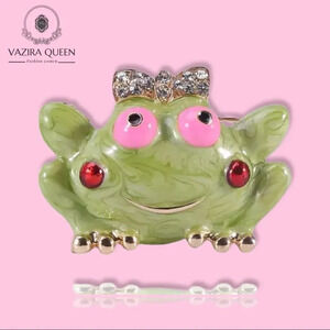 VQ Frog Brooch